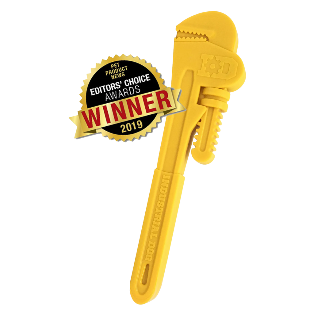 Pipe Wrench Nylon Dog Toy for Aggressive Chewers