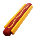 Hot Dog Nylon Dog Toy for Aggressive Chewers